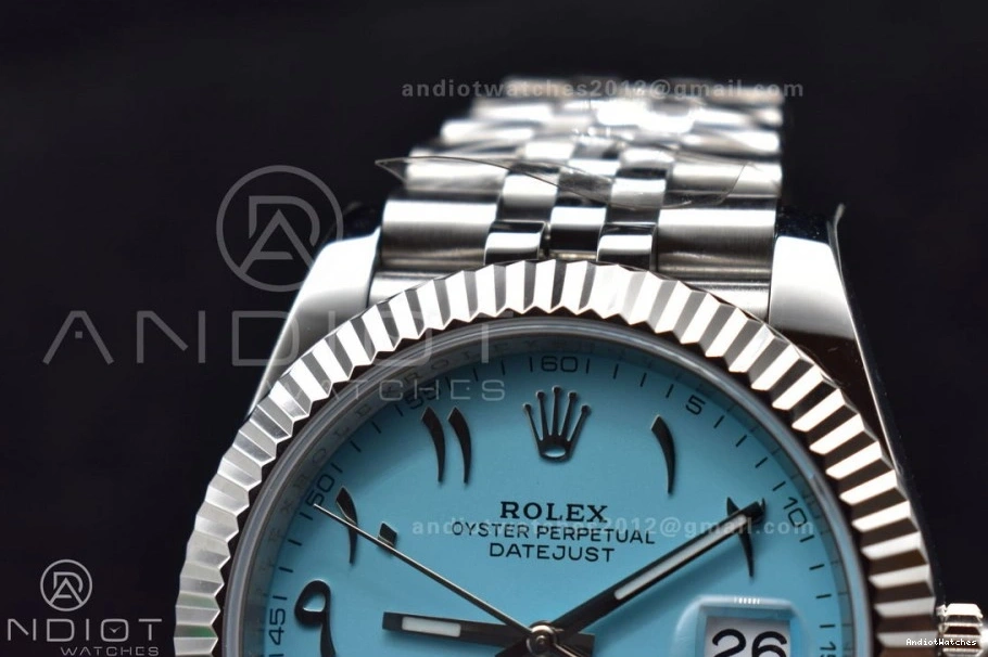 Marker Best DIWF 41 on Arabic Tiffany 904L Dial 1:1 636 Steel 126334 Jubilee SA Casual Bracelet Blue DateJust Edition 1210